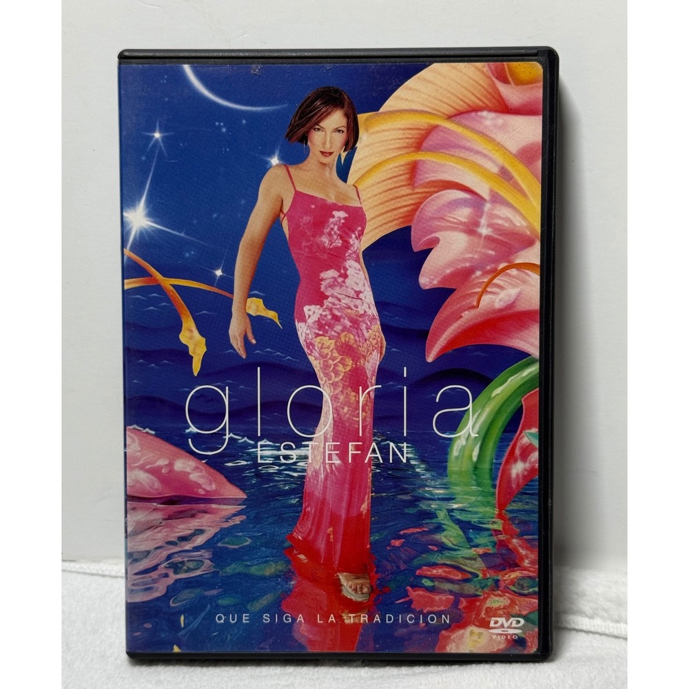 Gloria Estefan Que Siga La Tradicion DVD Latin Music Video Collection 2000 Epic